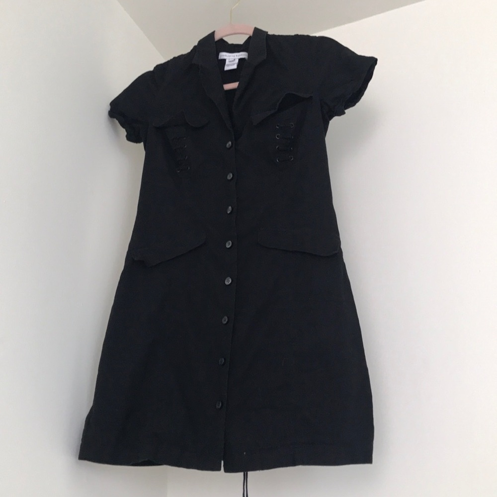 Charlotte Ronson Black Shirt-dress